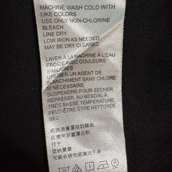 Urban Outfitters Black and Tan Flutter Sleeve Mini Dress Size Large - Picture 9 of 11